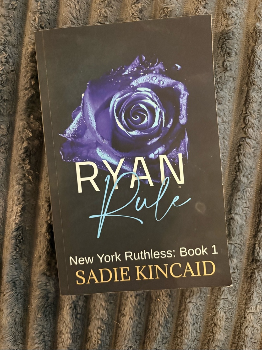 Ryan Rule Book 1 - black Cover